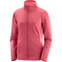 Sudadera de mujer Salomon Discovery Fz rosa GarnetRose