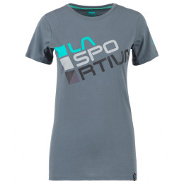 Camiseta de mujer La Sportiva Square T-Shirt W gris Slate