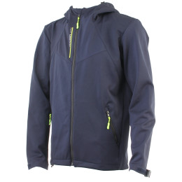 Chaqueta softshell de hombre Axon Panther azul