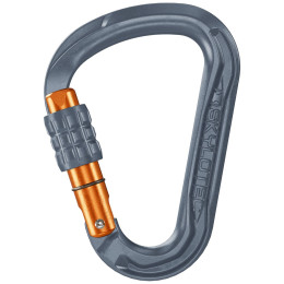 Mosquetón Skylotec Leger SG (screw gate) gris/naranja Grey/Orange