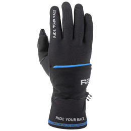 Guantes R2 Cover negro/azul BlueBlack