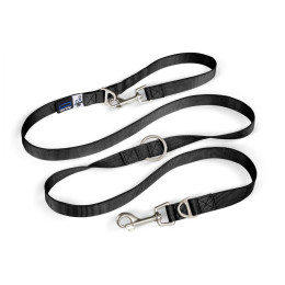 Correa para perro Curli Adjustable Leash Nylon negro Black