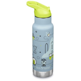 Termo para niños Klean Kanteen Insulated Kid Classic Narrow 12oz (w/Flip Seal Sport Cap) turquesa launch plan