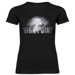 Camiseta de mujer High Point Dream Lady T-Shirt negro/blanco Black