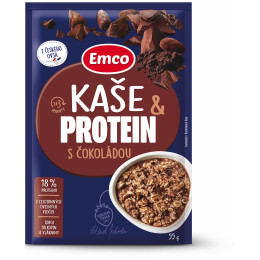 Gachas Emco Papilla proteica con chocolate 55g