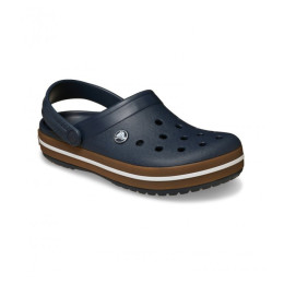 Pantuflas de hombre Crocs Crocband Gum Clog azul oscuro Navy
