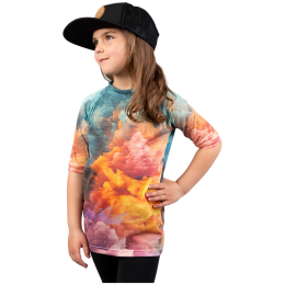 Camiseta funcional para niños Drexiss All Explosion Pastel Merino Active