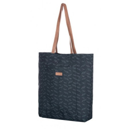 Bolsa de hombro Loap Tinny tote negro