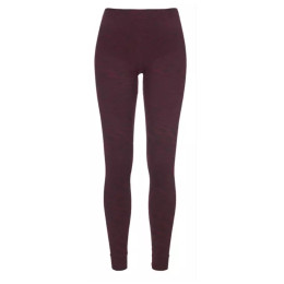 Ropa interior térmica para mujer Ortovox Merino 105 Ultra Long Sleeve rojo DarkBlood