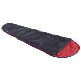 Saco de dormir High Peak Action 250 negro/rojo Black/Red