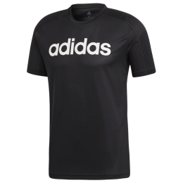 Camiseta de hombre Adidas D2M COOL Logo T negro Black