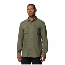 Camisa de hombre Columbia Silver Ridge™ Utility II LS Shirt verde Stone Green