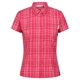 Camisa de mujer Regatta Womens Mindano VI rosa TropPinkChk
