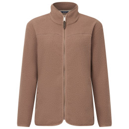 Sudadera de mujer Regatta Womens Frankie Borg Full Zip marrón claro Mocha