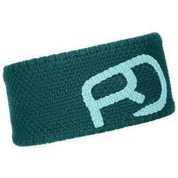 Banda para cabeza para mujer Ortovox Rock'N'Wool Headband W verde pacific green