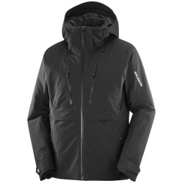 Chaqueta de hombre Salomon Brilliant 2.0 Jacket M negro DEEP BLACK