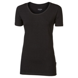 Camiseta de mujer Progress Bambus Original negro černá