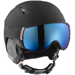 Casco de esquí Salomon Mirage Black negro Black(PantoneTapShoe)