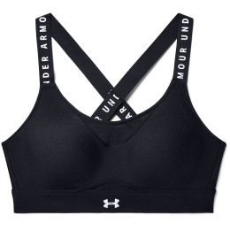 Sujetador deportivo Under Armour Infinity High Bra negro Black / Black / White