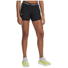Pantalones cortos de mujer Under Armour Tech Play Up 2in1 Shorts negro