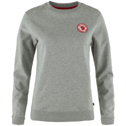 Jersey de mujer Fjällräven 1960 Logo Badge Sweater gris claro Grey-Melange