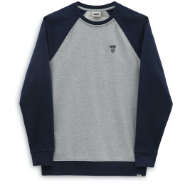 Sudadera de hombre Vans Classic Circle Crew azul/gris Grey Hthr