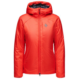 Chaqueta de mujer Black Diamond W Solution 3.0 Hoody rojo Octane