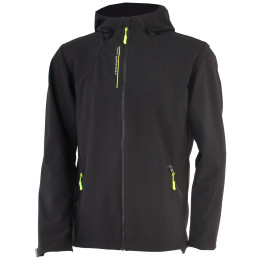 Chaqueta softshell de hombre Axon Panther negro