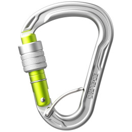 Mosquetón Edelrid HMS Strike Screw FG II plata silver