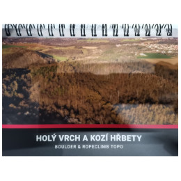 Lezecký průvodce Lukáš Čermák Holý vrch a Kozí hřbety blanco