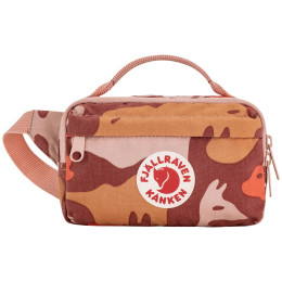 Riñonera Fjällräven Kånken Graphics Hip Pack rosa ChalkRose-Hidden Animals