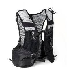 Chaleco de carrera Silva Strive Light 10 negro/blanco