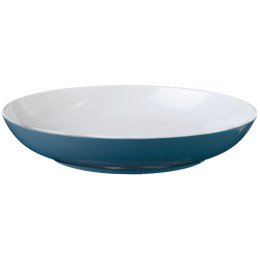 Plato Brunner Aquarius Deep plate blanco/azul