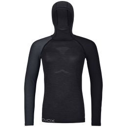 Sudadera funcional de mujer Ortovox 120 Competition Light Hoody negro Black Raven