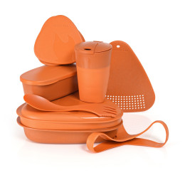 Vajilla Light My Fire MealKit naranja Rustyorange