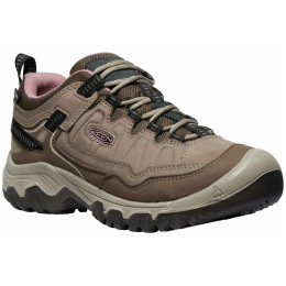 Calzado de mujer Keen Targhee IV WP W marrón claro brindle/nostalgia rose