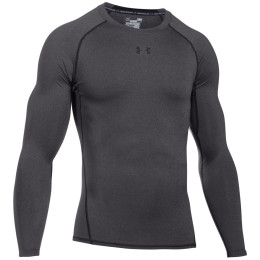 Camiseta funcional de hombre Under Armour HG Armour LS gris Grey