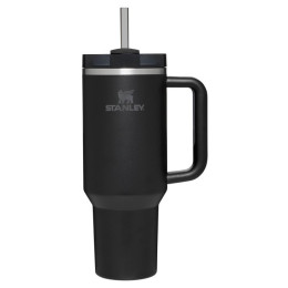 Taza térmica Stanley Quencher H2.O negro Black Tonal