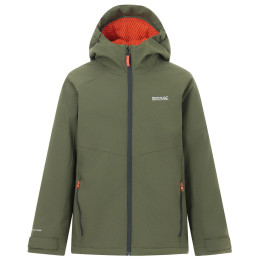 Chaqueta de invierno para niños Regatta Hillain Warm Lined Dark Khaki khaki DrkKhaTea