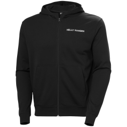 Sudadera de hombre Helly Hansen Core Zip Hoodie negro Black