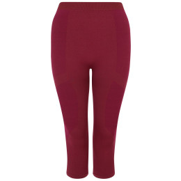 Pantalones funcionales de mujer Dare 2b In The Zone II 3/4 Legging rojo Fig