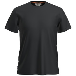 Camiseta de hombre Icebreaker Men Central Classic SS Tee negro Black