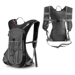 Mochila Trimm Biker negro/gris Black/DarkGrey