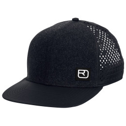 Gorra Ortovox Logo Air Trucker Cap negro Black Raven