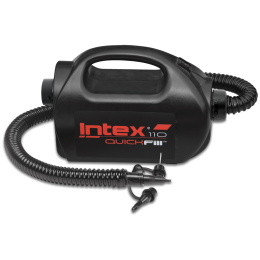 Hinchador eléctrico Intex Quickfill 230 V a 12 V negro black