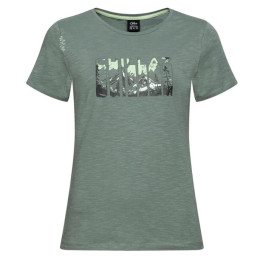 Camiseta de mujer Chillaz Valencia Nature Flow verde Dark Green
