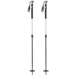 Bastones de esquí de travesía K2 Lockjaw Alu/EVA negro/blanco