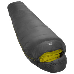 Saco de dormir de plumón Mountain Equipment Helium GT 250 Regular gris Anvil Grey