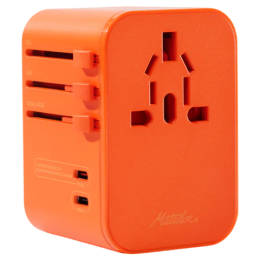 Adaptador Matador Global Travel Adapter naranja Orange