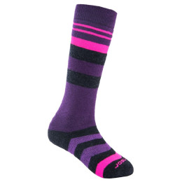 Calcetines Sensor Slope Merino violeta/negro Černá/Růžová/Fialová